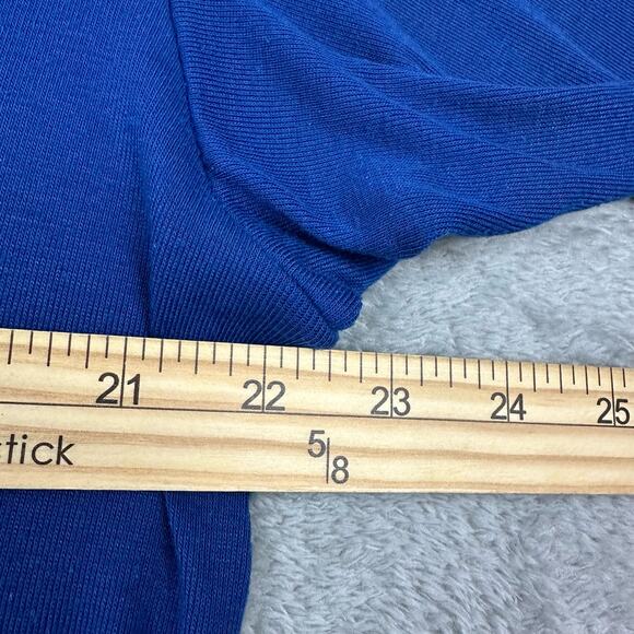 Vintage Patagonia Size L Blue Made in USA Capilene Long Sleeve Under Shirt - Picture 7 of 7